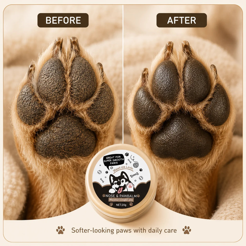 Dog Paw Balm for Dry & Cracked Paws