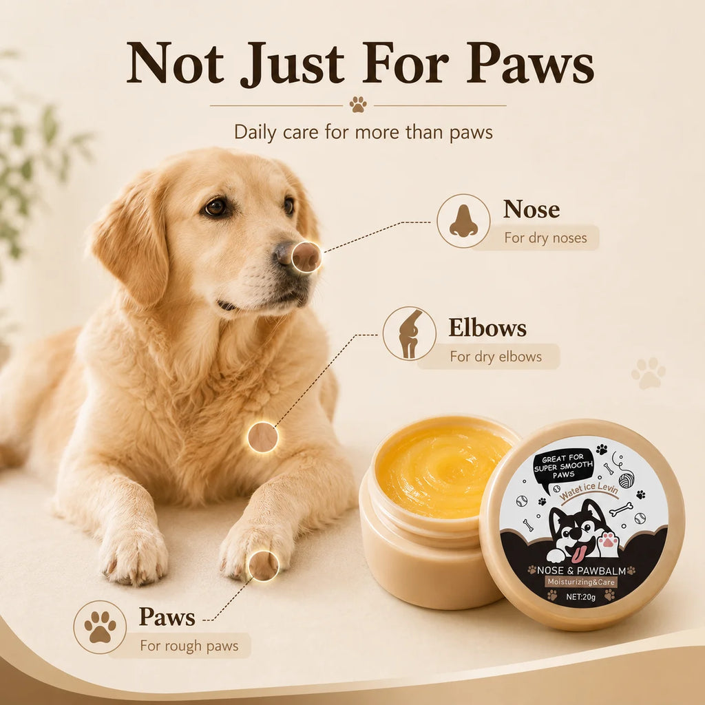 Dog Paw Balm for Dry & Cracked Paws