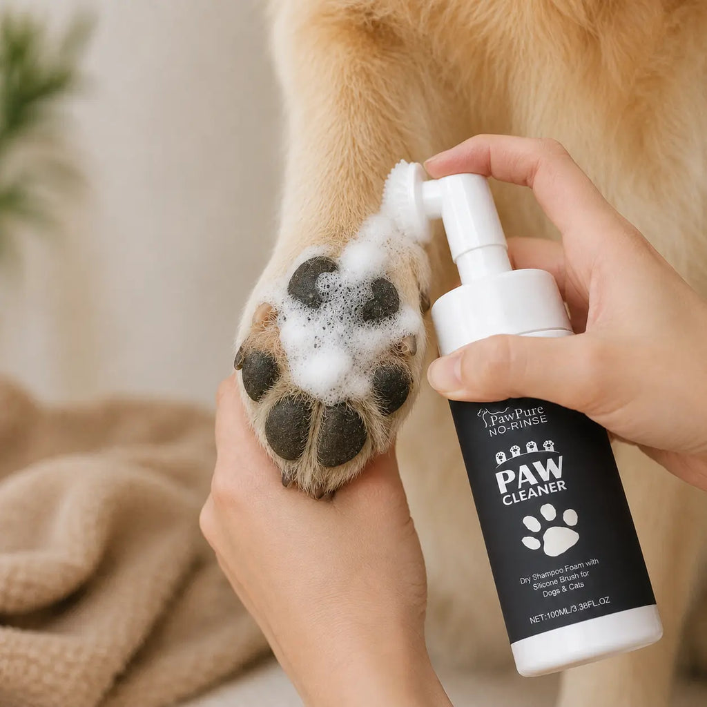 PawMelle Waterless Dog Paw Cleaner Foam